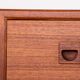 Danish teak chest of drawers or small sideboard, 3 large drawers, 1960.
