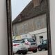 Louis Philippe Napoleon III mirror in gilded wood, decorated - 1.70m