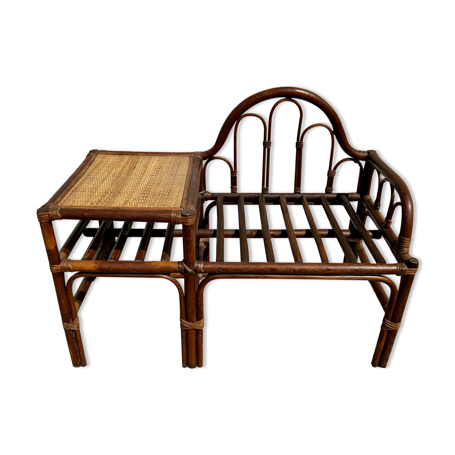 Rattan phone furniture