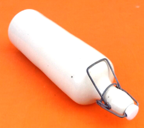 Bottle / Old hot water bottle Glazed stoneware