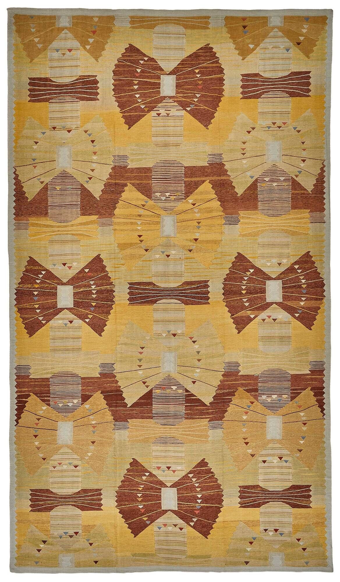 Contemporary Tribal Decorative Kilim 343 cm x 588 cm