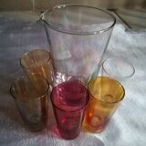 Carafe with 5 glasses