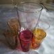 Carafe with 5 glasses