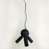 Spherical Lita hanging lamp with 3 sputnik orientable spots