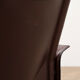 Tito Agnoli for Matteo Grassi leather dining table and six chairs