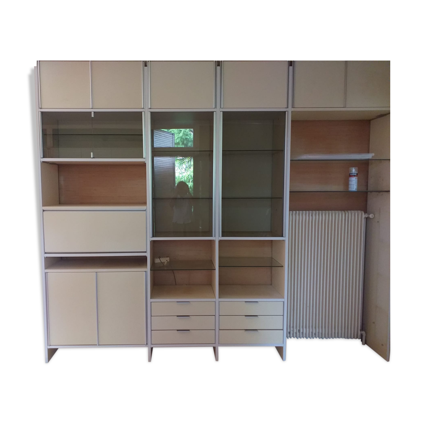 Modular vintage library by Georges Frydman for EFA, 1970s, in very good condition