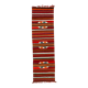 Turkish kilim runner 310x91 cm, vintage kelim rug, long and narrow 2513