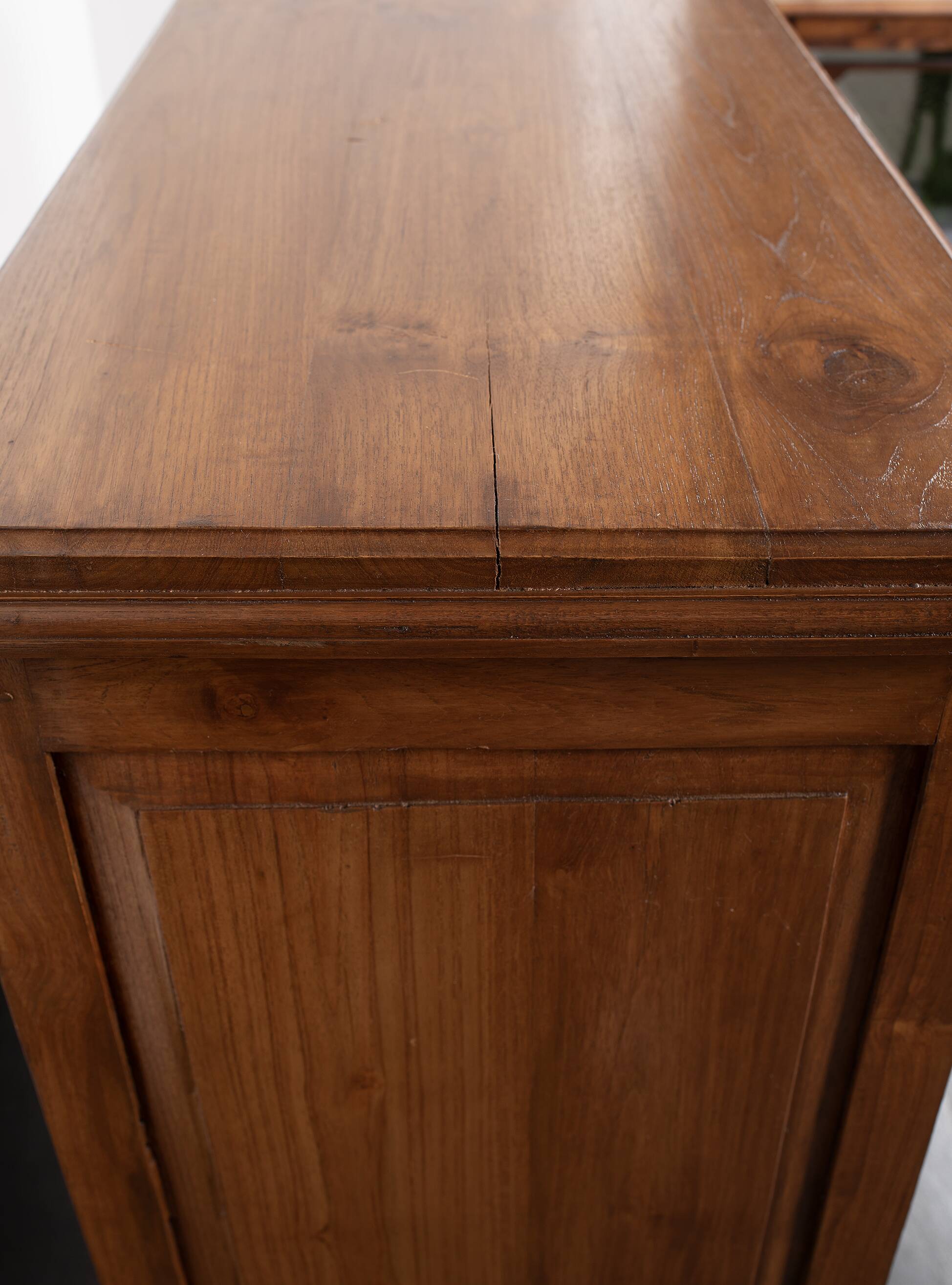 Vintage bar cabinet, bottle rack, with drawers