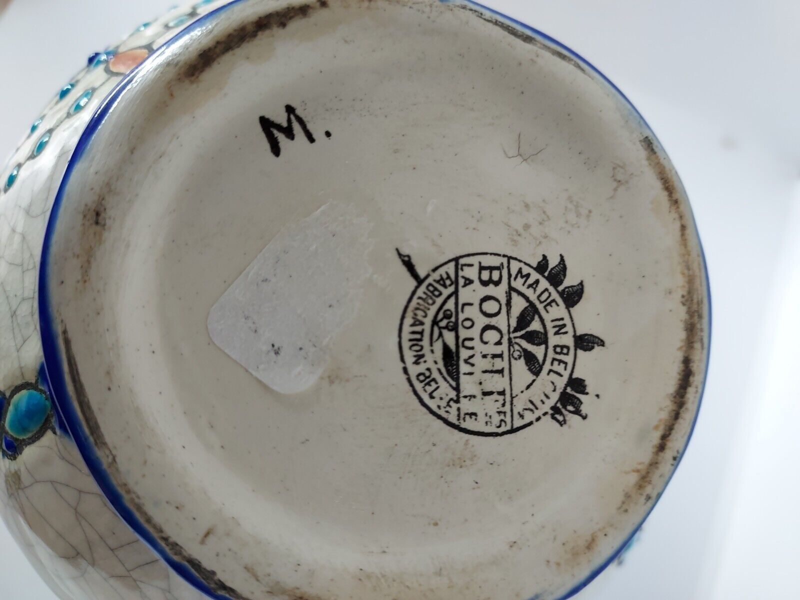 Art-Deco vase- BOCH freres- La Louvière