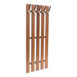 Large vintage coat rack with hooks made in the 60s