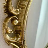 Old Baroque Frame Mirror, Roberta Wood