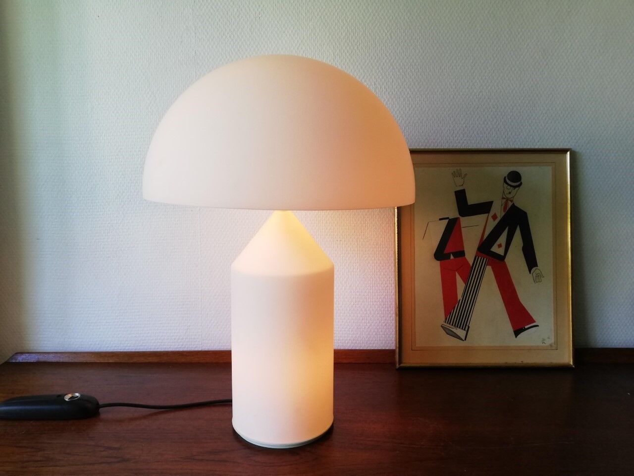 Lamp Vico Magistretti model Atollo for Oluce