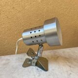 Wall lamp Mini perforated clip spot vintage design France 60s