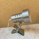 Lampe applique Mini spot à pince perforé design vintage France années 60