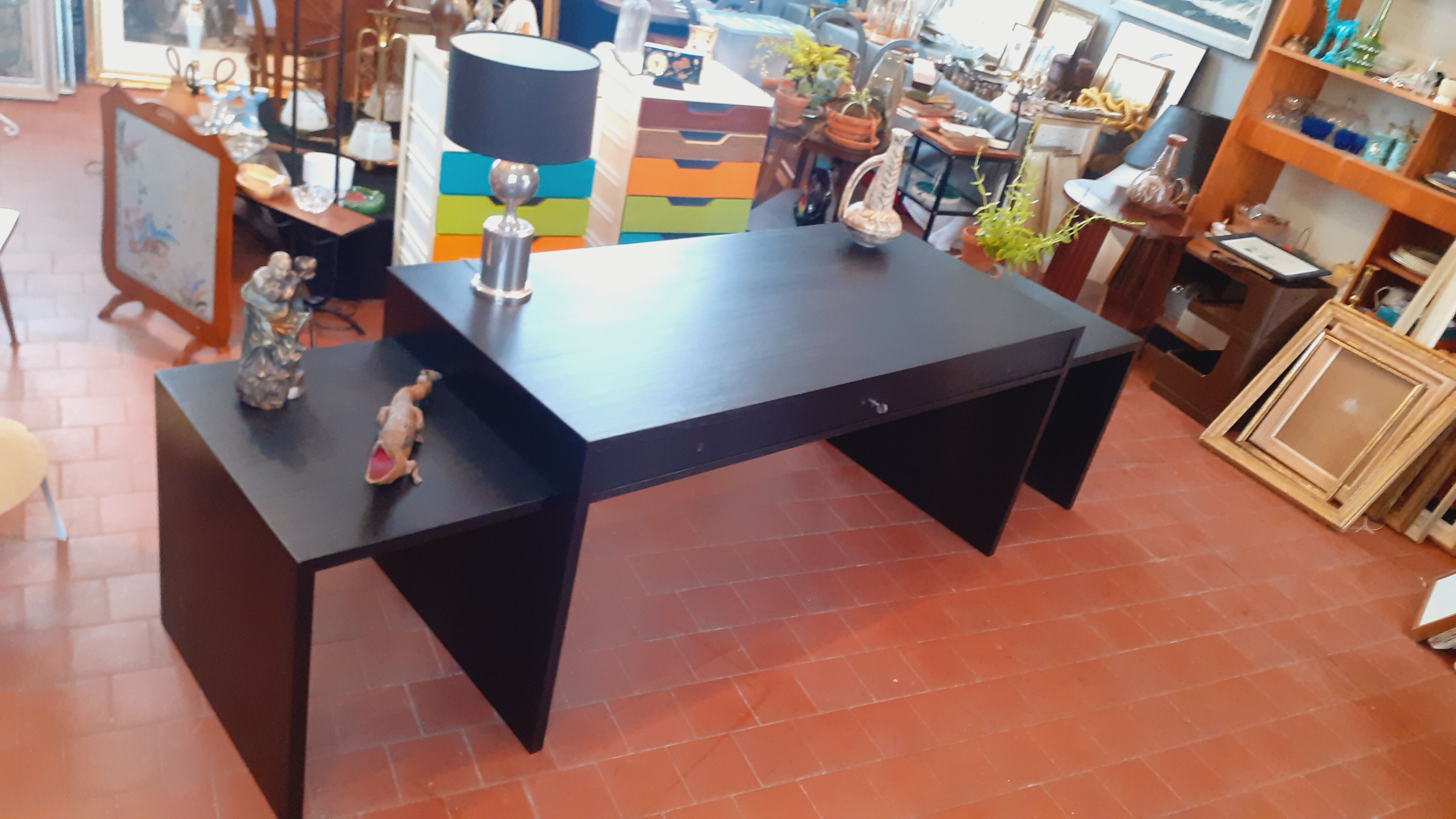 Bureau vintage des années 80
