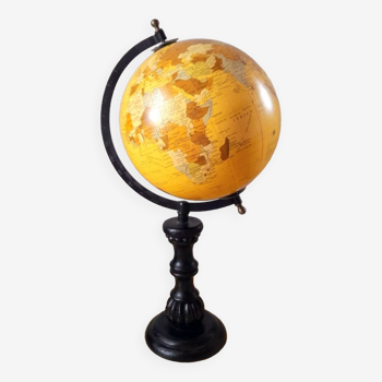 Napoleon 3 style terrestrial globe