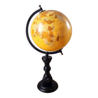 Napoleon 3 style terrestrial globe