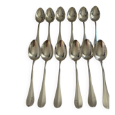 Mossler silver-plated soup spoons