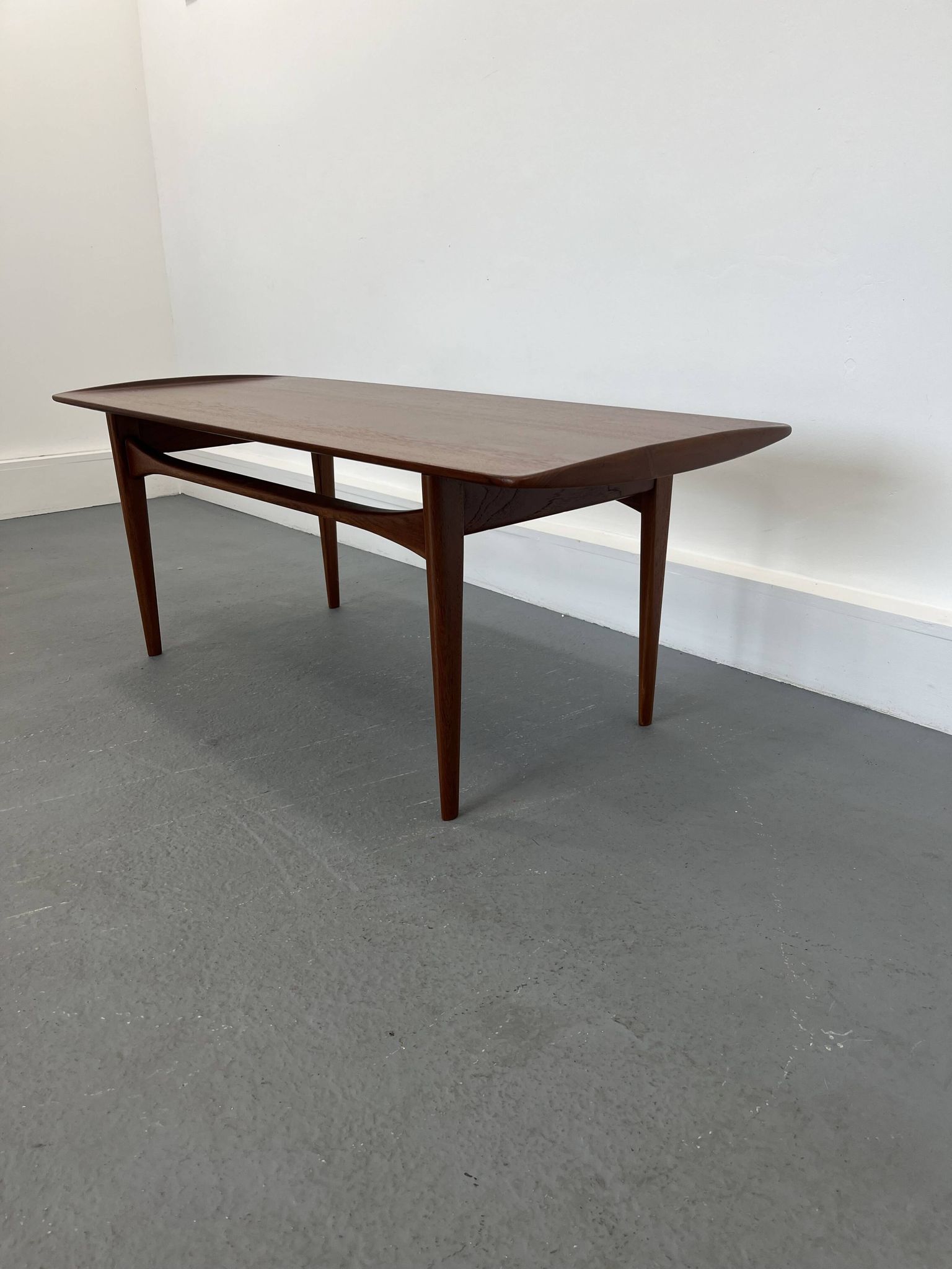 Teak Coffee Table by Tove and Edvard Kindt-Larsen for France & Son, Denmark, 1960s