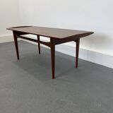 Teak Coffee Table by Tove and Edvard Kindt-Larsen for France & Son, Denmark, 1960s