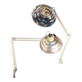 Paire Lampes Bureau Articulee Ajustable Industriel Vintage Chrome