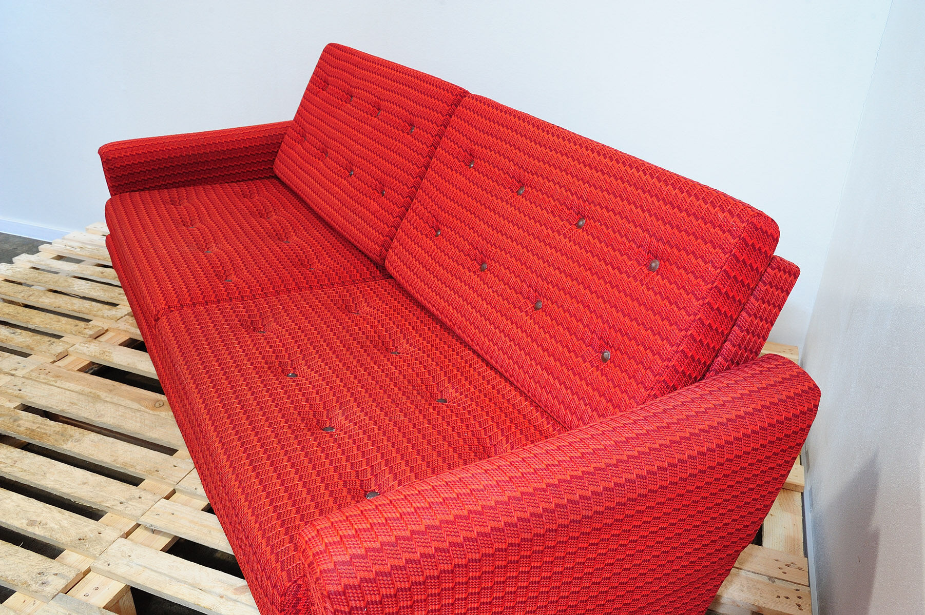 Ensemble de salon vintage bloc de l’Est, Tchécoslovaquie, années 1970