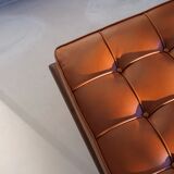 Barcelona day bed by Mies van der Rohe for Knoll - cognac leather