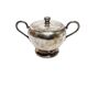 Art Deco sugar bowl from Hefra, Poland, 1970s