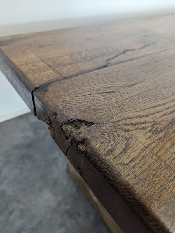 Table monastère de chêne massif