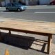 Table farm raw wood