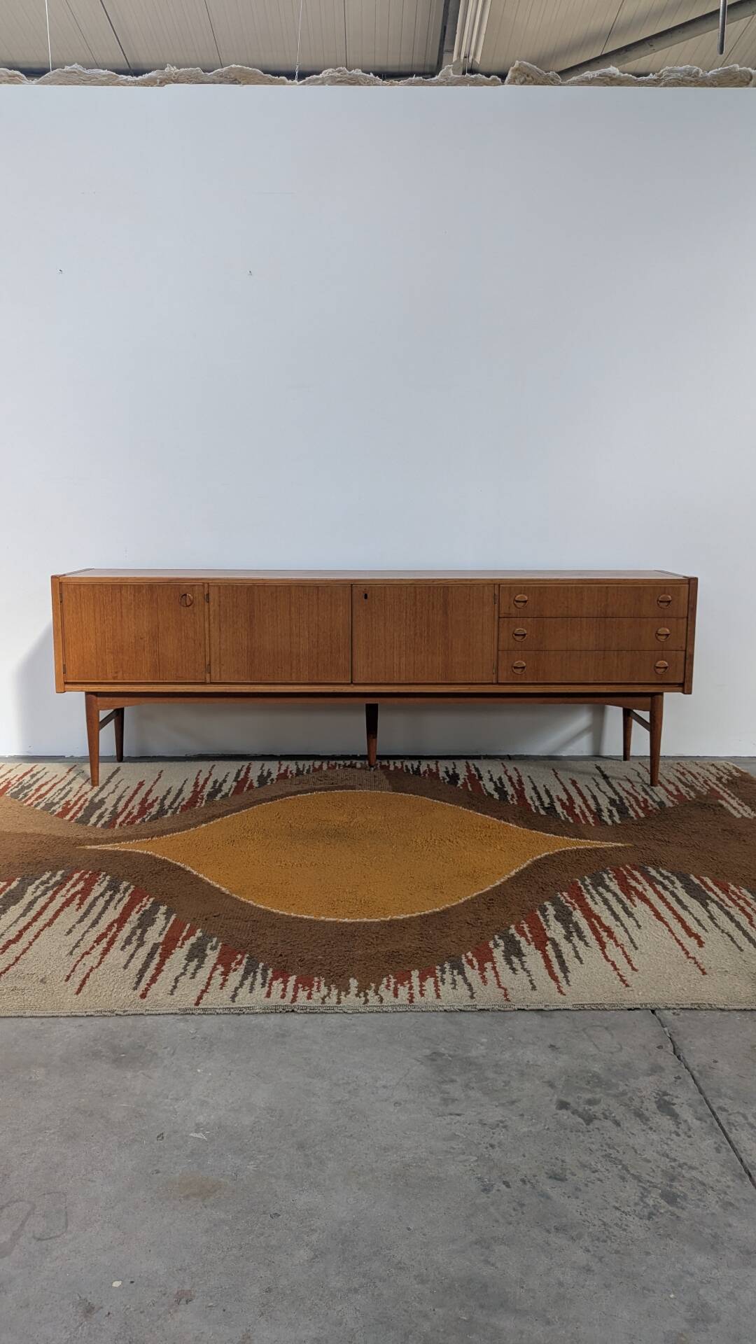 Vintage Scandinavian enfilade design
