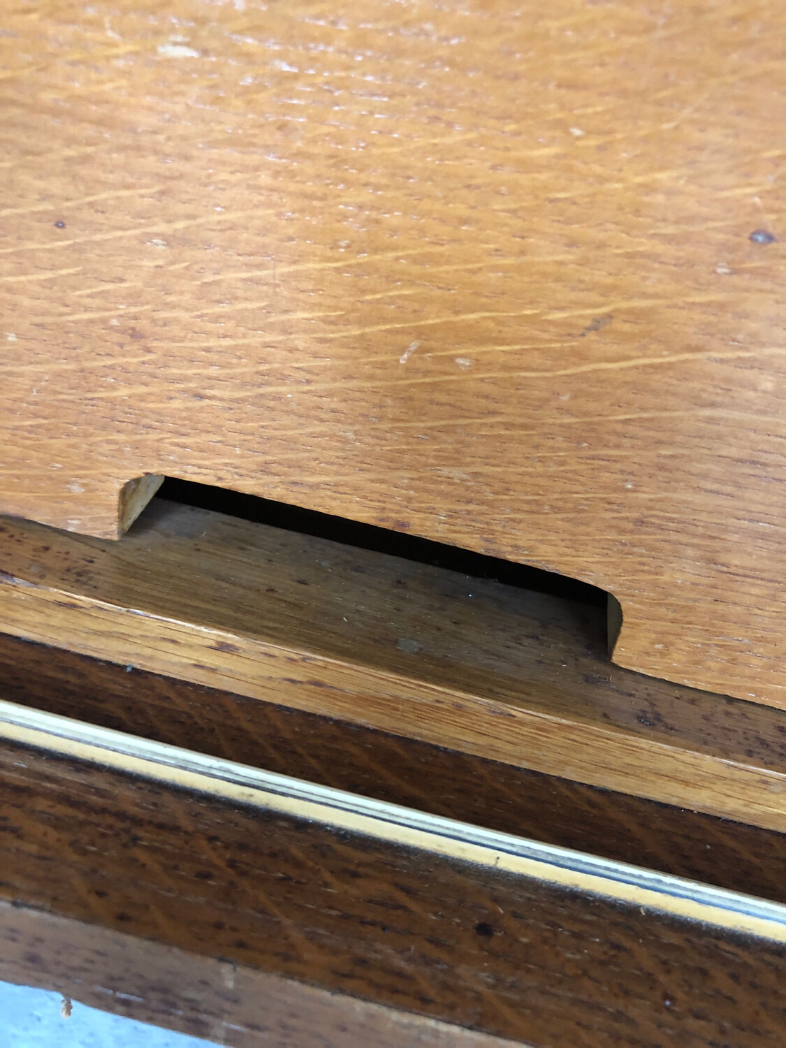 Vintage teak secretary from the 60s
