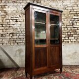 Louis XVI Style Mahogany Showcase XIX Eme Century