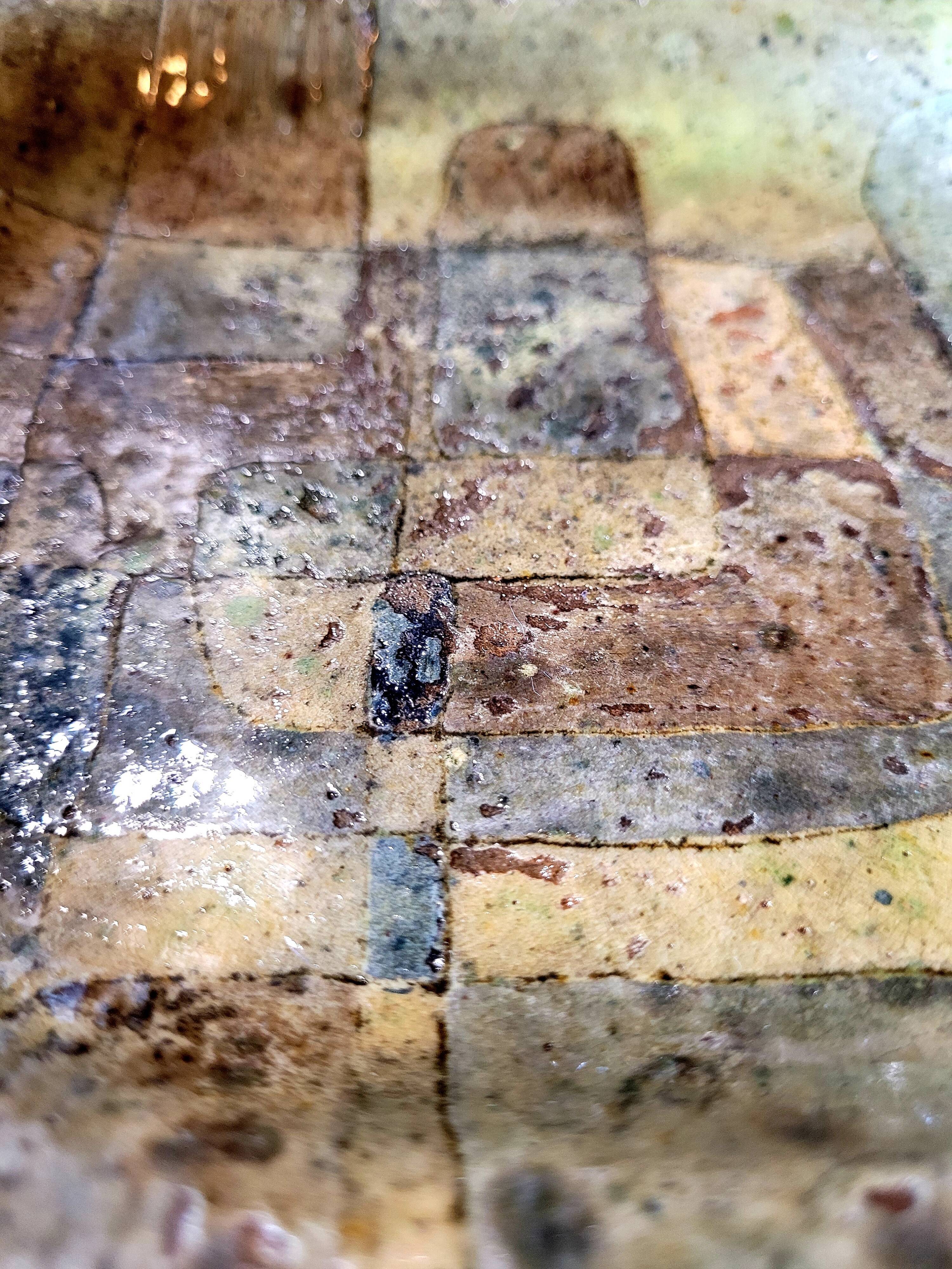 Vintage brutalist ceramics signed from the 50s