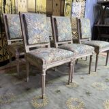 6 chaises de style louis xvi