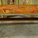 Vintage coffee table from the 1960s/70s with a tiled top.