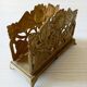 Brass letter holder