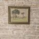 Oil painting on canvas - Impressionist rural landscape signed F Martin