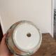 Cache pot jardinière decor pheasant China republic Famille Rose bamboo