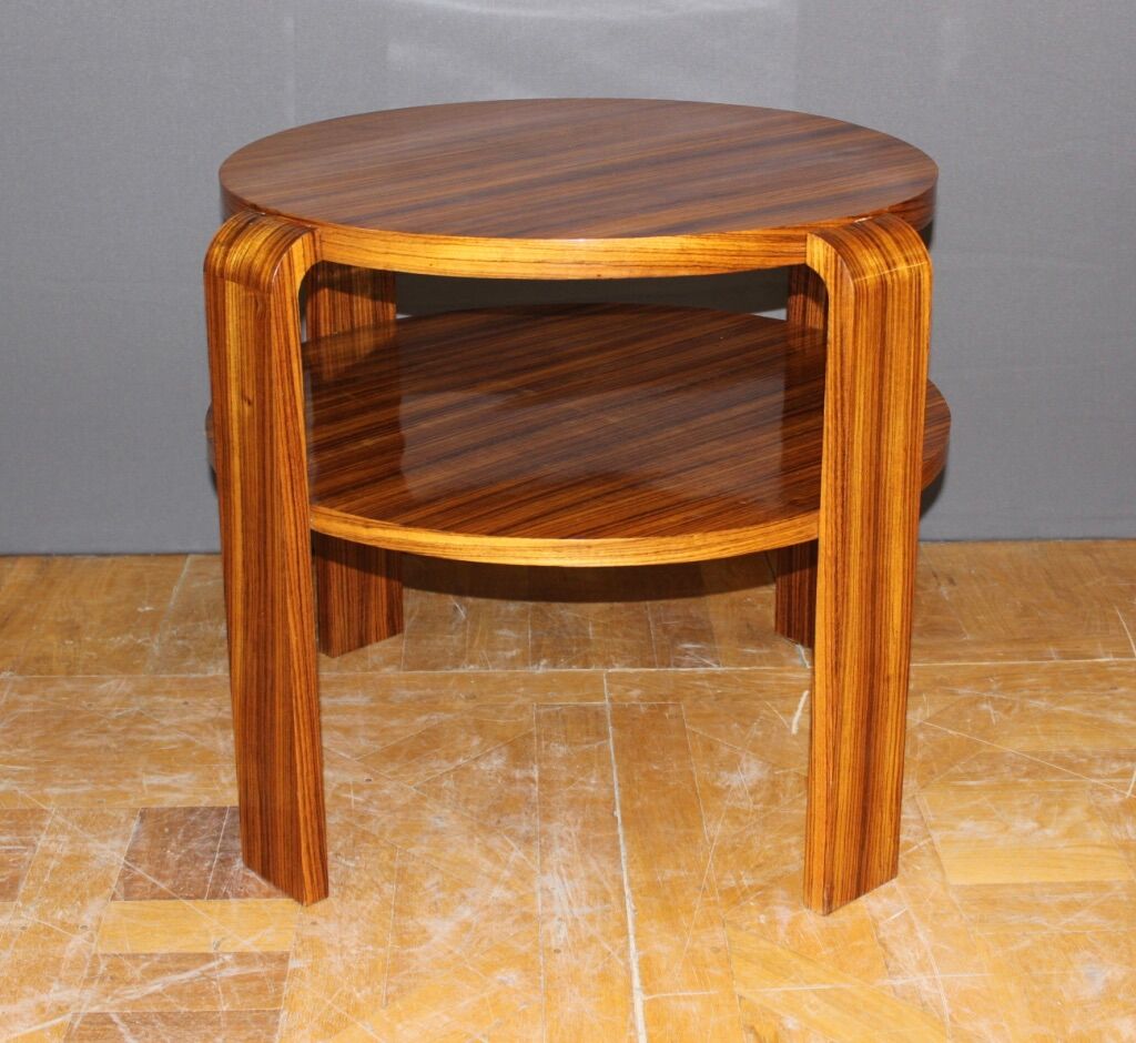 Gueridon art deco rosewood