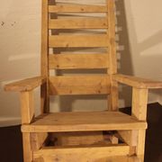 Rocking chair in fir