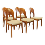 Ensemble de 6 chaises design danois Niels Koefoed 'Morten' 'Hellerup'