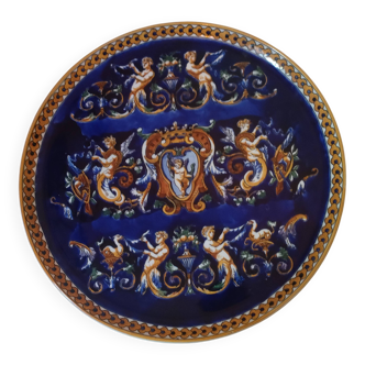 Gien earthenware plate