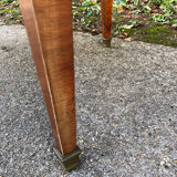 Hot water bottle table with marble