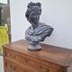 Louis XV style commode in solid walnut, 19th century rustic.
