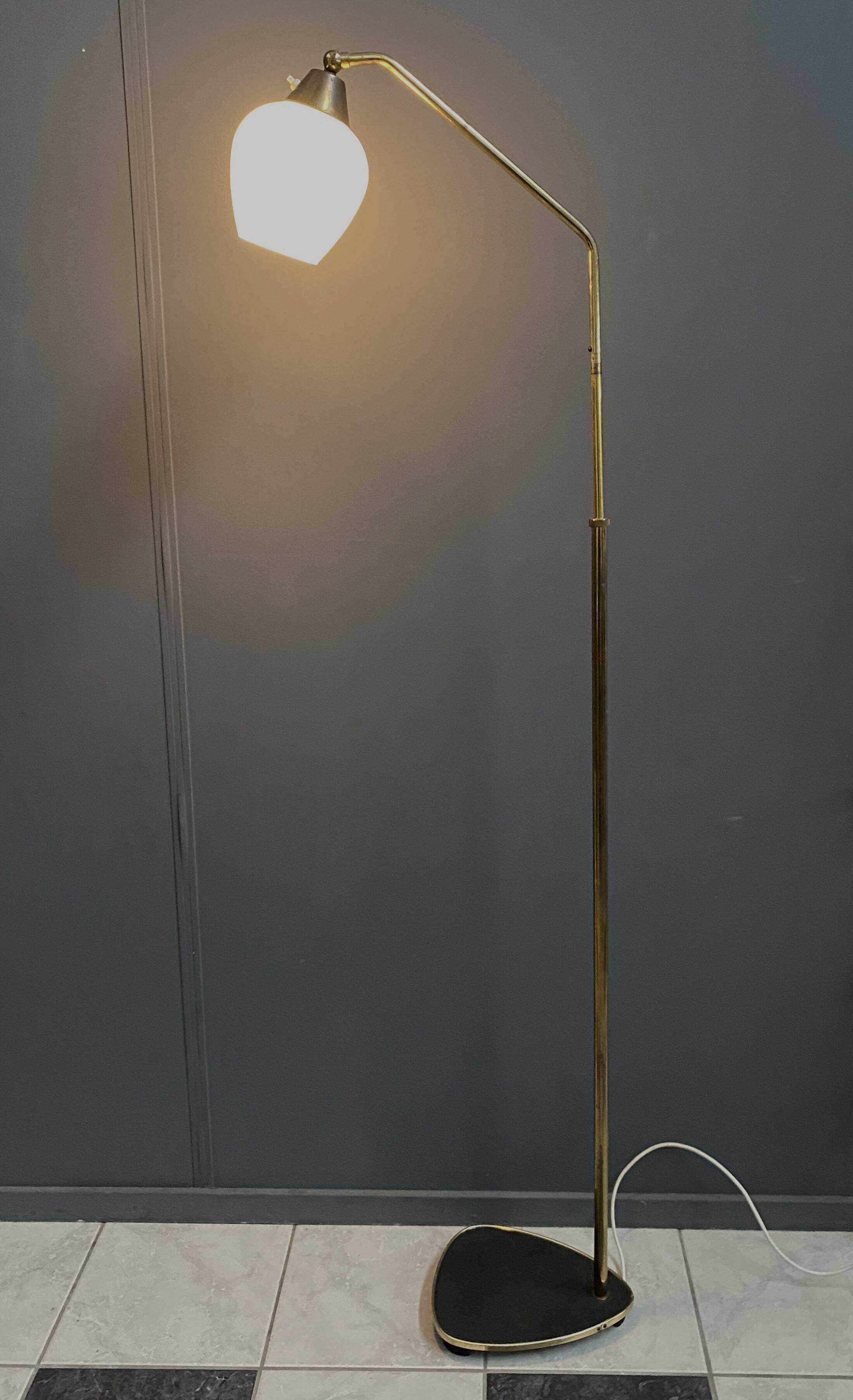 1960s Floor lamp  minimalistic MCM