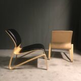 Nadin lounge chairs by hans peter weidmann for artek, 1990s
