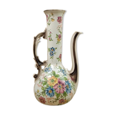 Vase en forme de cruche déco florale