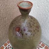 Bouteille design en grès émaillé dans le goût de Suzanne ramie