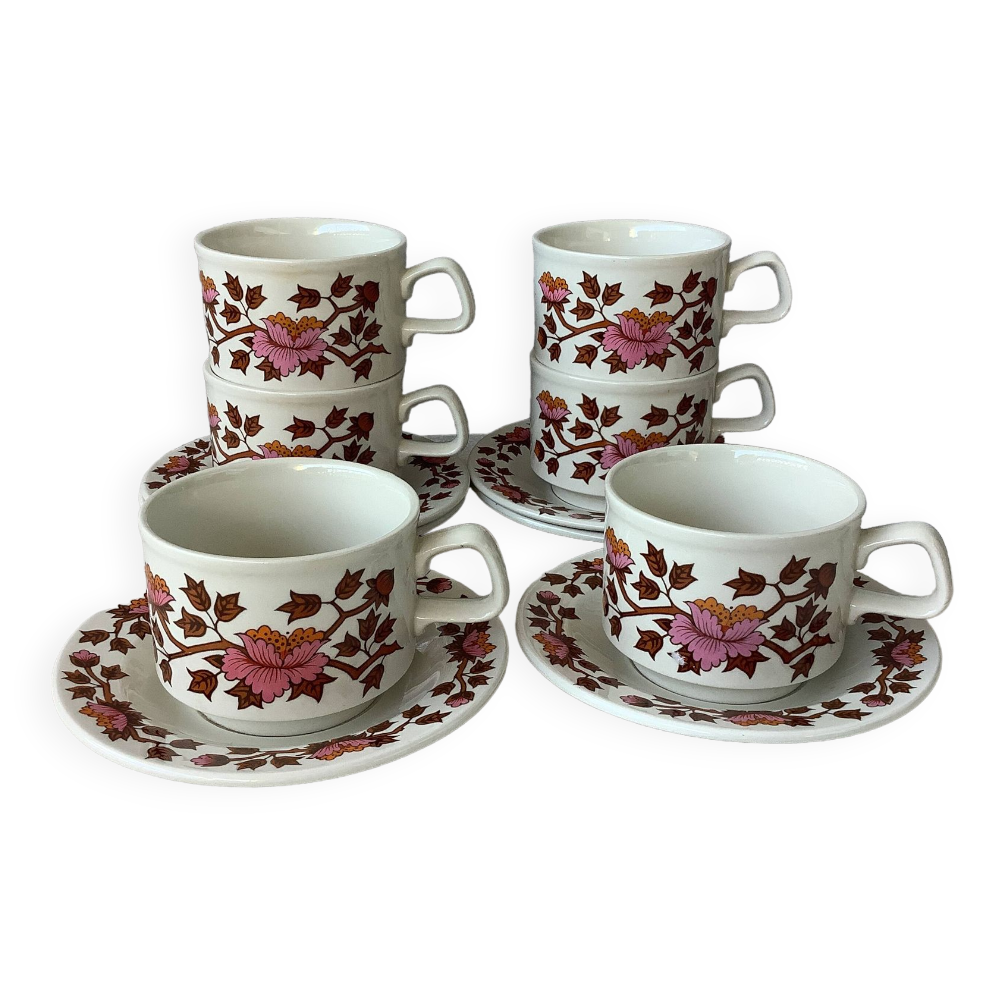 English teacups Staffordshire potteries LTD Ashley ironstone